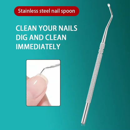 Anti-Splash Slanted Nail Clipper For Thick Hard Toenails Dedicated Nail Clippers Portable Fingernail Trimmer Set