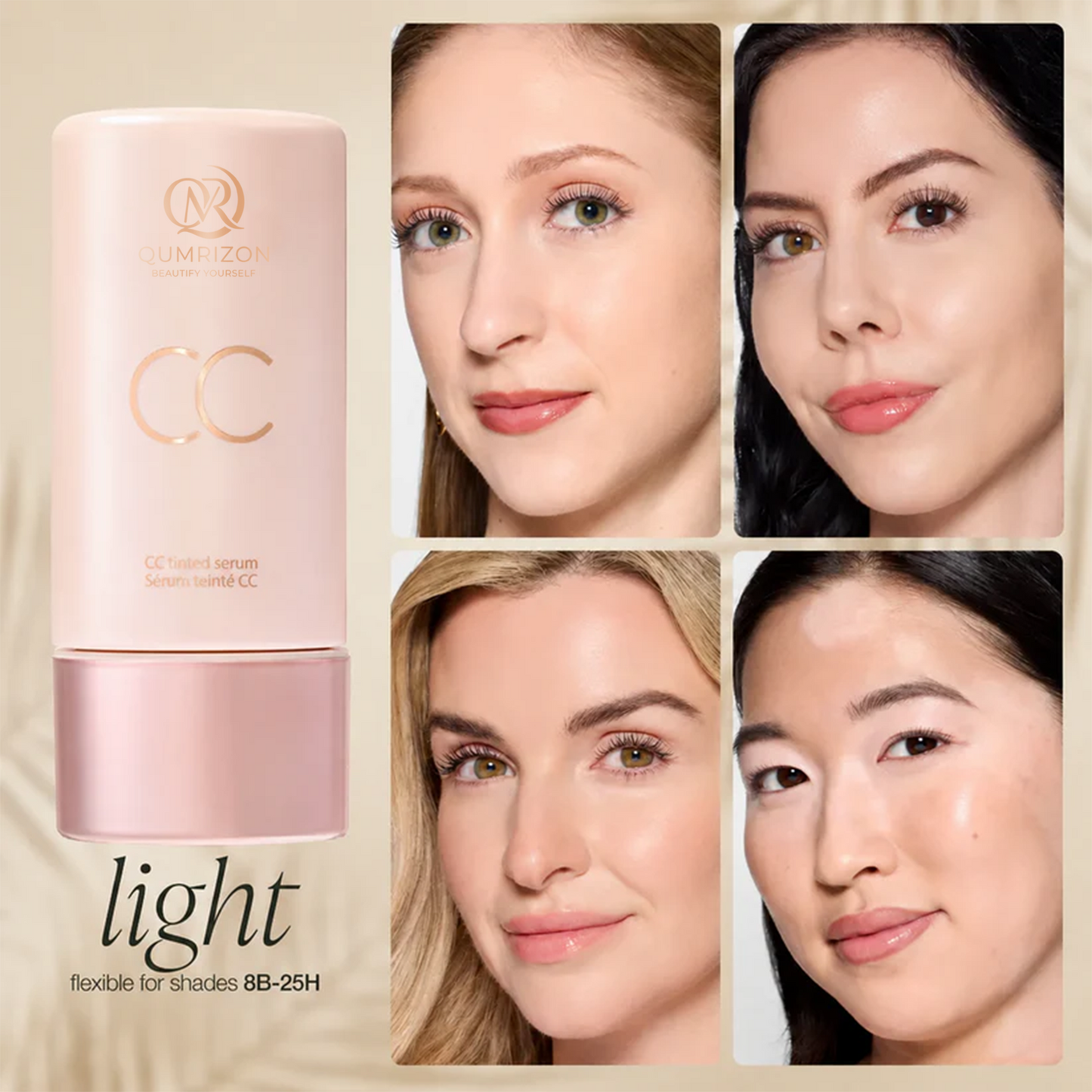 CC color-correcting tinted serum Qumrizon